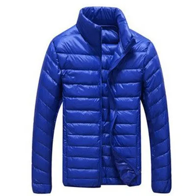 Winter Duck Down Jacket Ultra light Men 90% Coat Waterproof Down Parkas Fashion mens Outerwear coat 5011