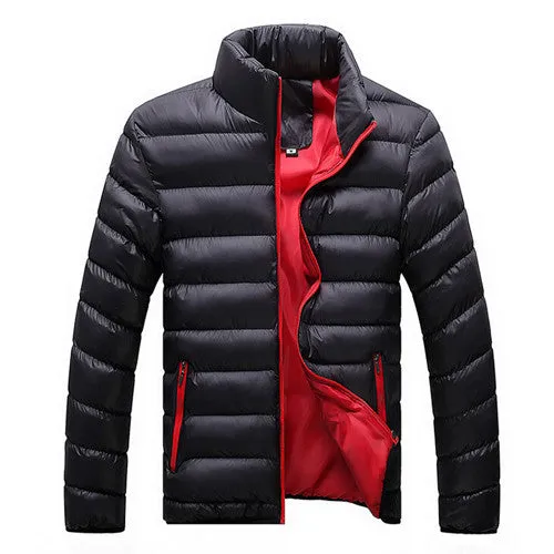 Winter Jacket Men Spring Men's Cotton Blend Mens Jacket And Coats Casual Thick Fashion For Men Plus Clothing Male 4XL