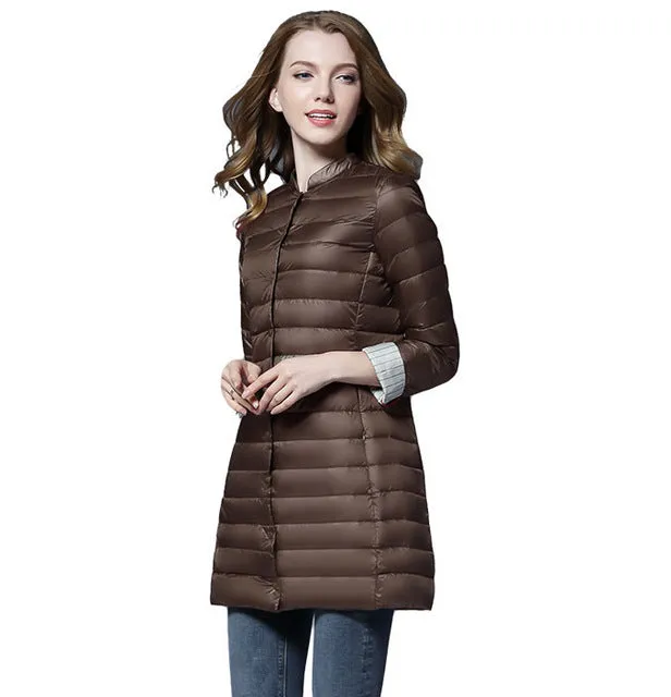 Woman Spring Padded Warm Coat Ultra Light