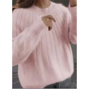 Women's Comfortable Knitted Sweater | Long Sleeve