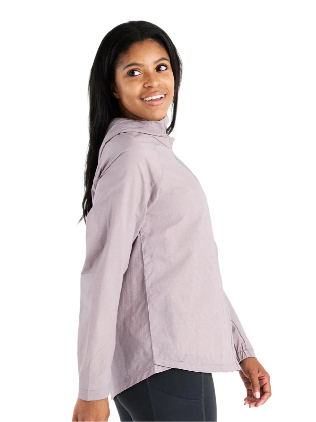 WOMEN'S FREE FLY HEADWIND JACKET | PURPLE SAGE