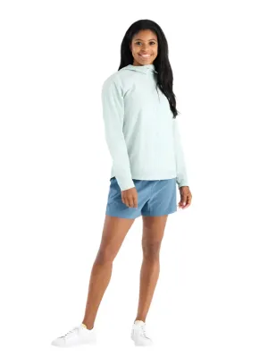 WOMEN'S FREE FLY HEADWIND JACKET | TIDE POOL