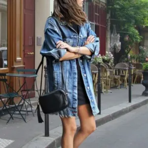 Women's Long Button Down Jacket | Summer