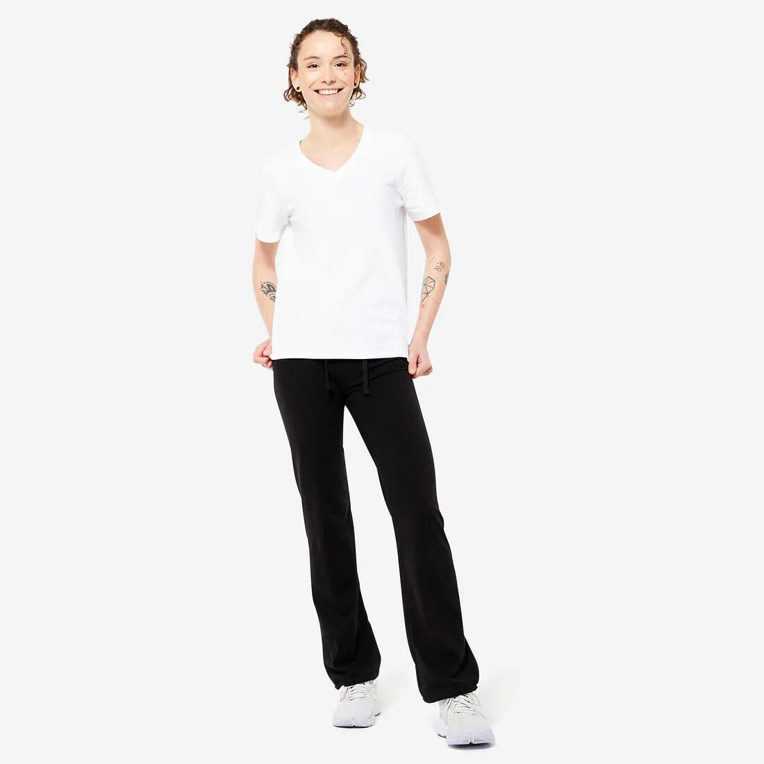 Women's Tightenable Straight Fitness Leggings