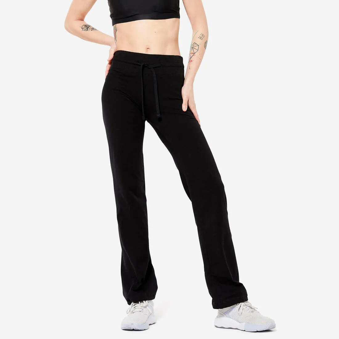 Women's Tightenable Straight Fitness Leggings