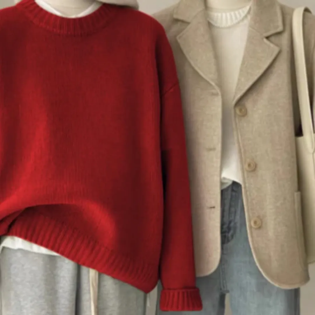 Women's Warm Comfortable Knitted Sweater | Long