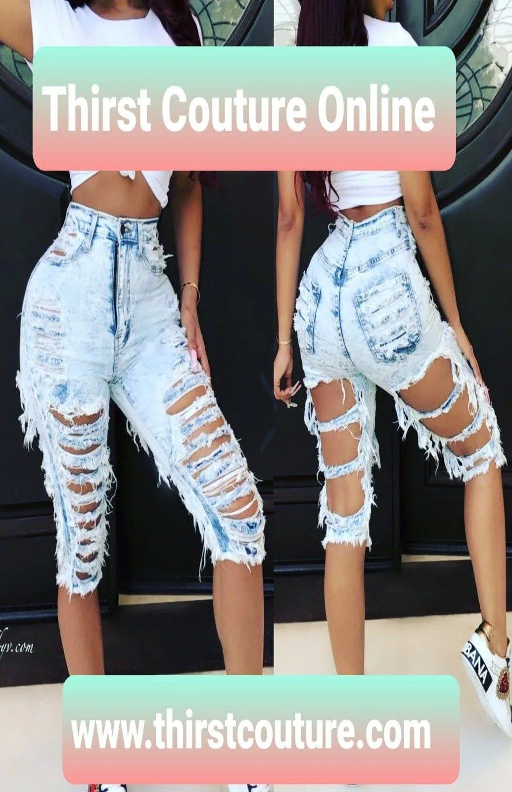 Yubi Light Denim Shorts