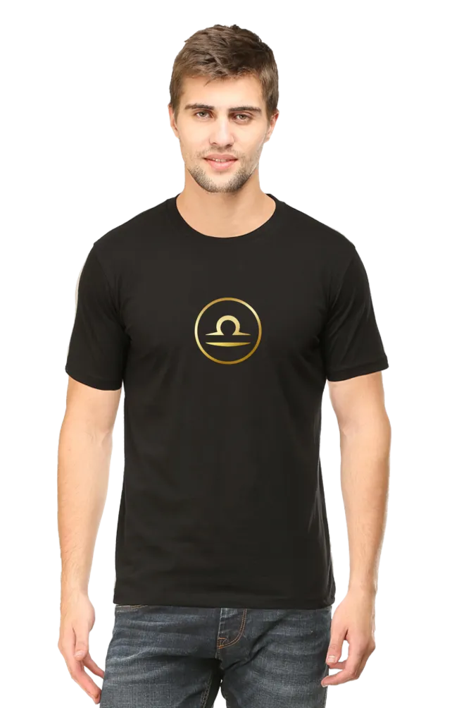 Zodiac Libra Round Neck Classic T-Shirt